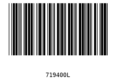 Barcode 719400