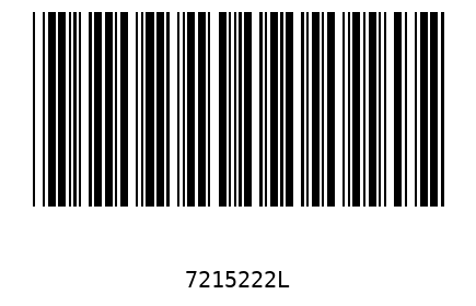 Barcode 7215222