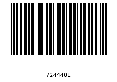 Barcode 724440