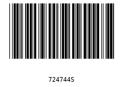 Barcode 724744