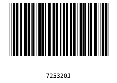 Barcode 725320
