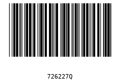 Barcode 726227