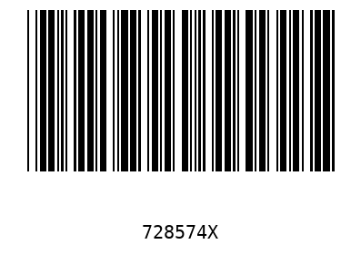 Barcode 728574
