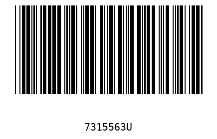 Barcode 7315563