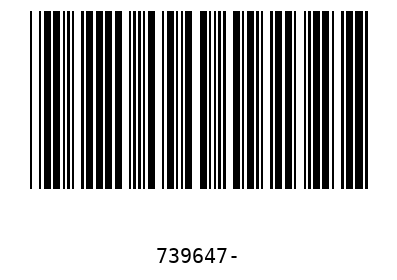 Barcode 739647