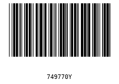 Barcode 749770