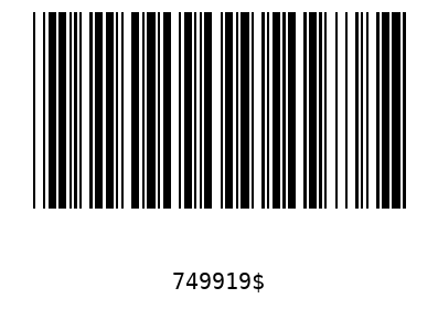 Barcode 749919