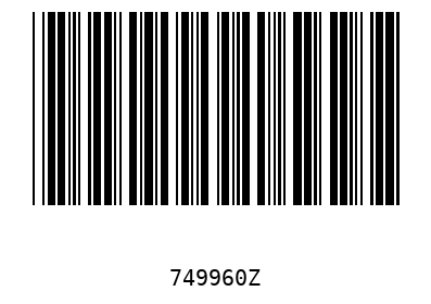 Barcode 749960