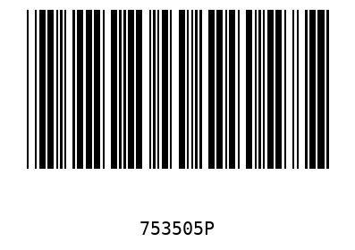 Barcode 753505