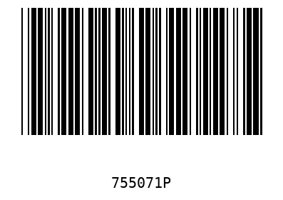 Barcode 755071