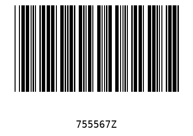 Barcode 755567