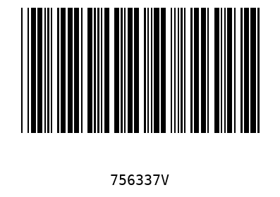 Barcode 756337
