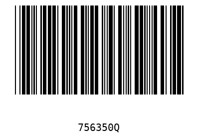 Barcode 756350