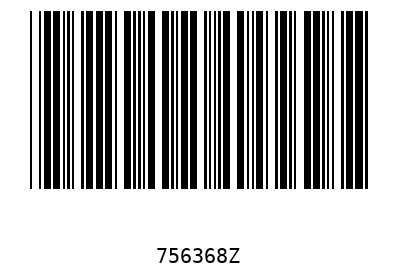Barcode 756368