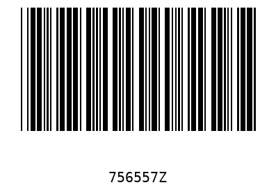 Barcode 756557