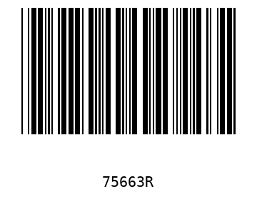 Barra Código, Code 39 75663