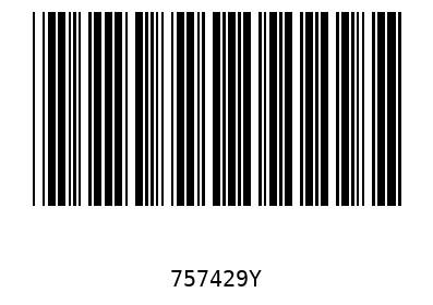 Barcode 757429