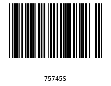 Barra Código, Code 39 75745