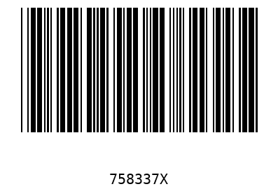 Barcode 758337
