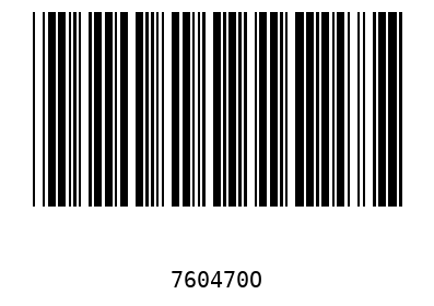 Barcode 760470