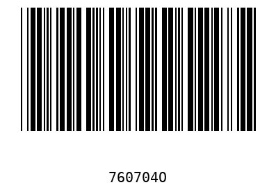 Bar code 760704
