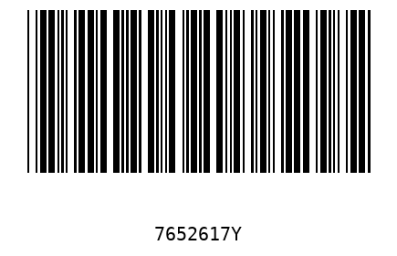 Barcode 7652617