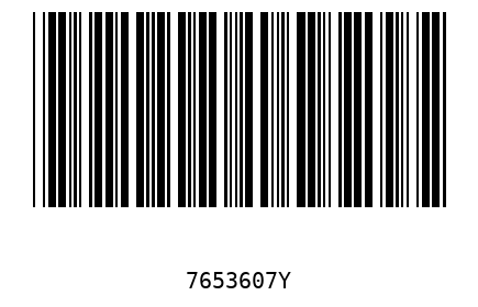 Barcode 7653607