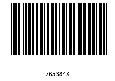 Barcode 765384