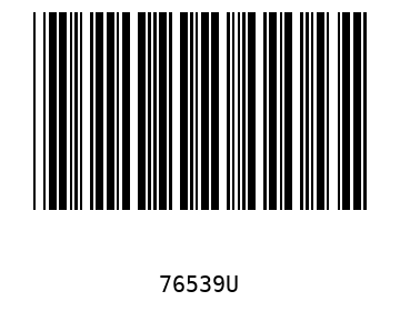 Barra Código, Code 39 76539
