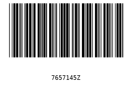 Barcode 7657145