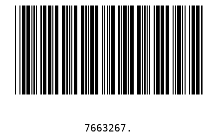 Barcode 7663267