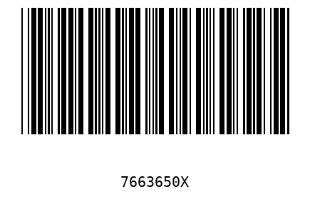 Barcode 7663650