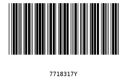 Barcode 7718317