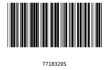Barcode 7718320