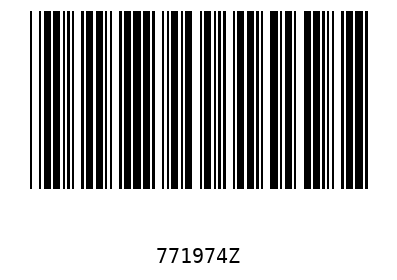 Barra Código 771974