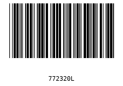 Barcode 772320