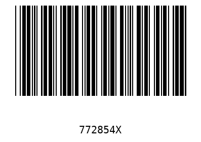 Barcode 772854