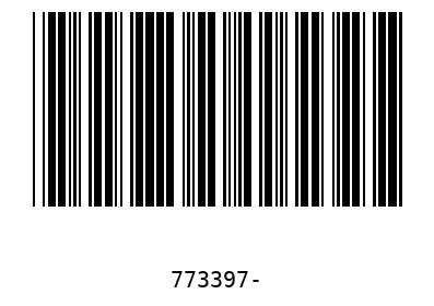 Barcode 773397