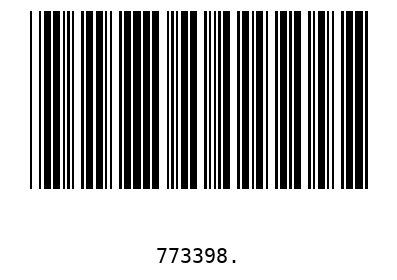 Barcode 773398