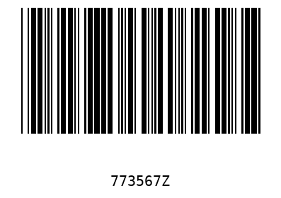 Barcode 773567