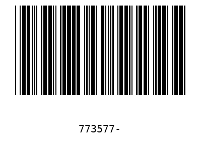 Barcode 773577