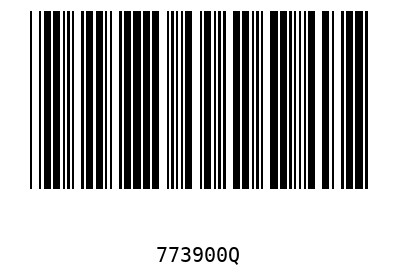 Barcode 773900