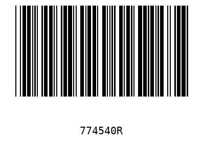 Barcode 774540