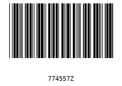 Barcode 774557
