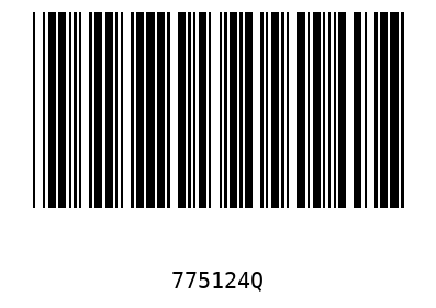 Barcode 775124