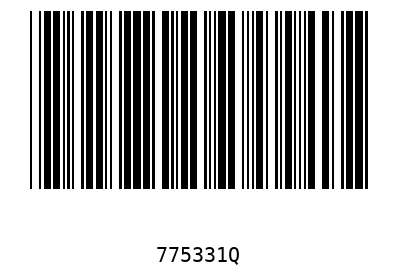 Barcode 775331