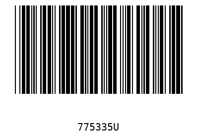 Barcode 775335