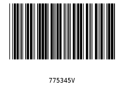 Barcode 775345