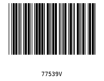 Barra Código, Code 39 77539