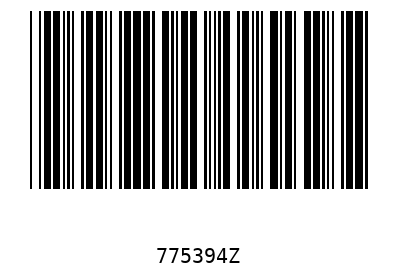 Barcode 775394